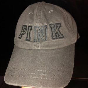 PINK black washed Hat